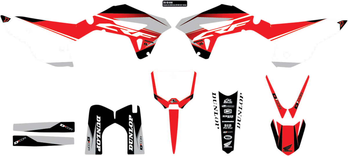 D'COR VISUALS Graphic Kit - Honda 20-10-444