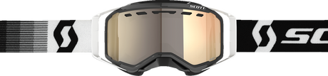 SCOTT Prospect Snow Cross Goggle - Premium Black/White - Light Sensitive Bronze Chrome 278603-7702245