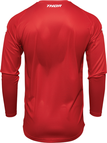 THOR Sector Minimal Jersey - Red - Large 2910-6433