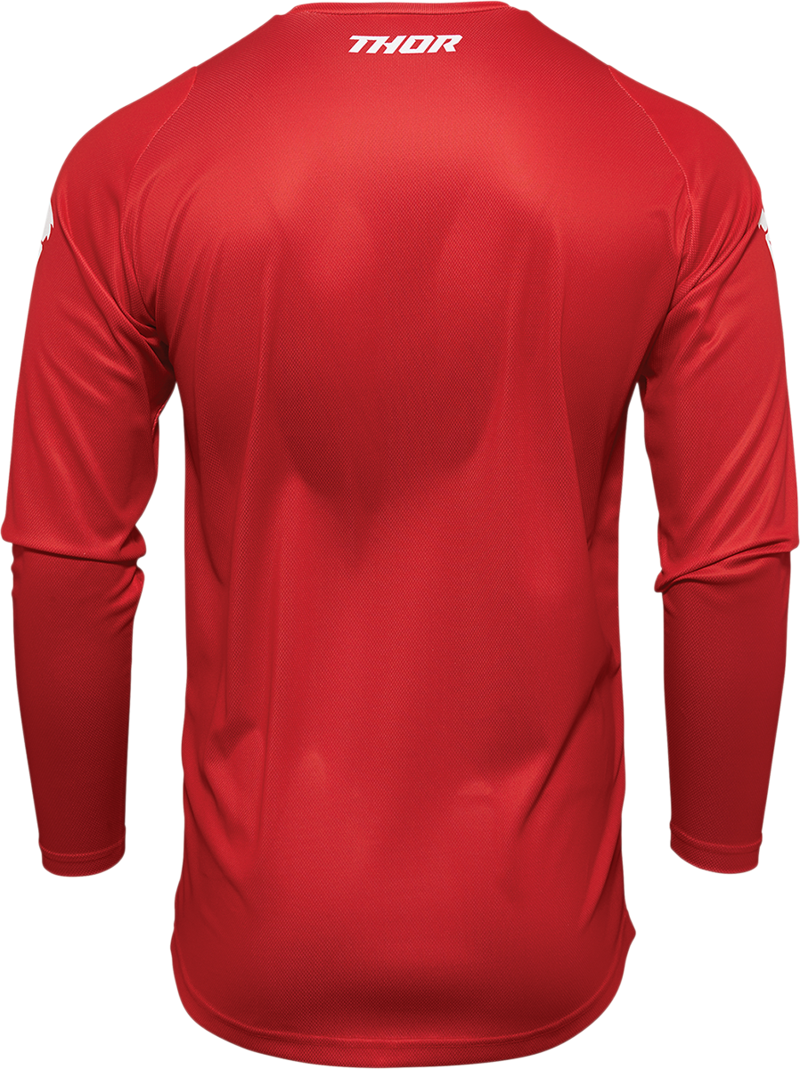 THOR Youth Sector Minimal Jersey - Red - Medium 2912-2018