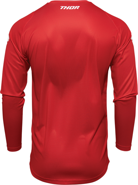 THOR Youth Sector Minimal Jersey - Red - Medium 2912-2018