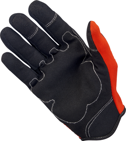 BILTWELL Moto Gloves - Orange/Black - XS 1501-0106-001