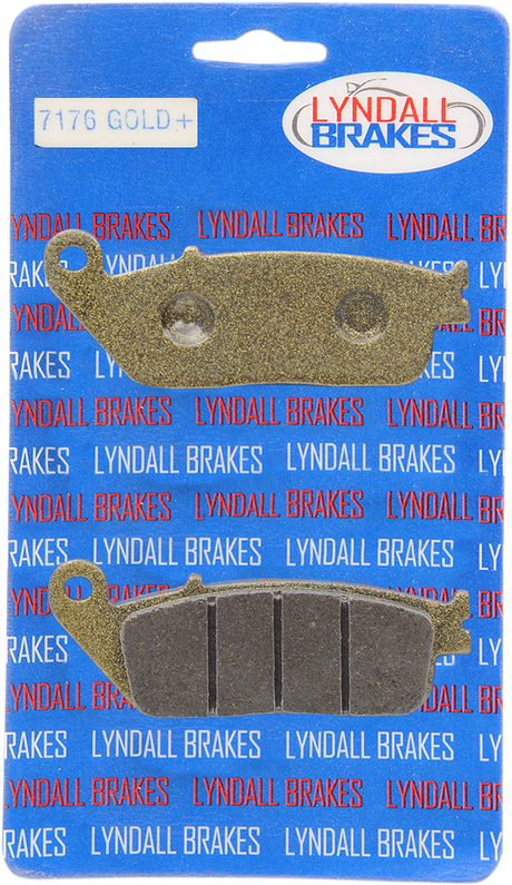 LYNDALL RACING BRAKES LLC Brake Pads - Rear - Victory 7176-GPLUS