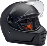 BILTWELL Lane Splitter Helmet - Flat Black - Large 1004-201-504