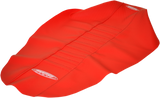 SDG Pleated Seat Cover - Red Top/Red Sides 96337RR