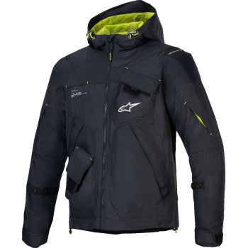 IN STOCK ALPINESTARS Mogress Air Jacket - Black/Lime Punch/White - XL 3301625-1484-XL