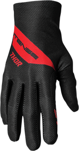 THOR Intense Dart Gloves - Black/Red - XS 3360-0050