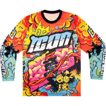 ICON Scatterbrain Jersey - Black - 2XL 2824-0114