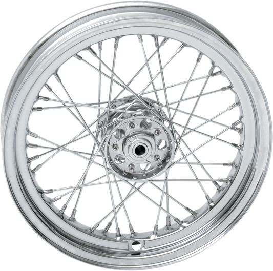 DRAG SPECIALTIES Front/Rear Wheel - Single Disc/No ABS - Chrome - 16"x3.00" - '36-'66 FL 64440