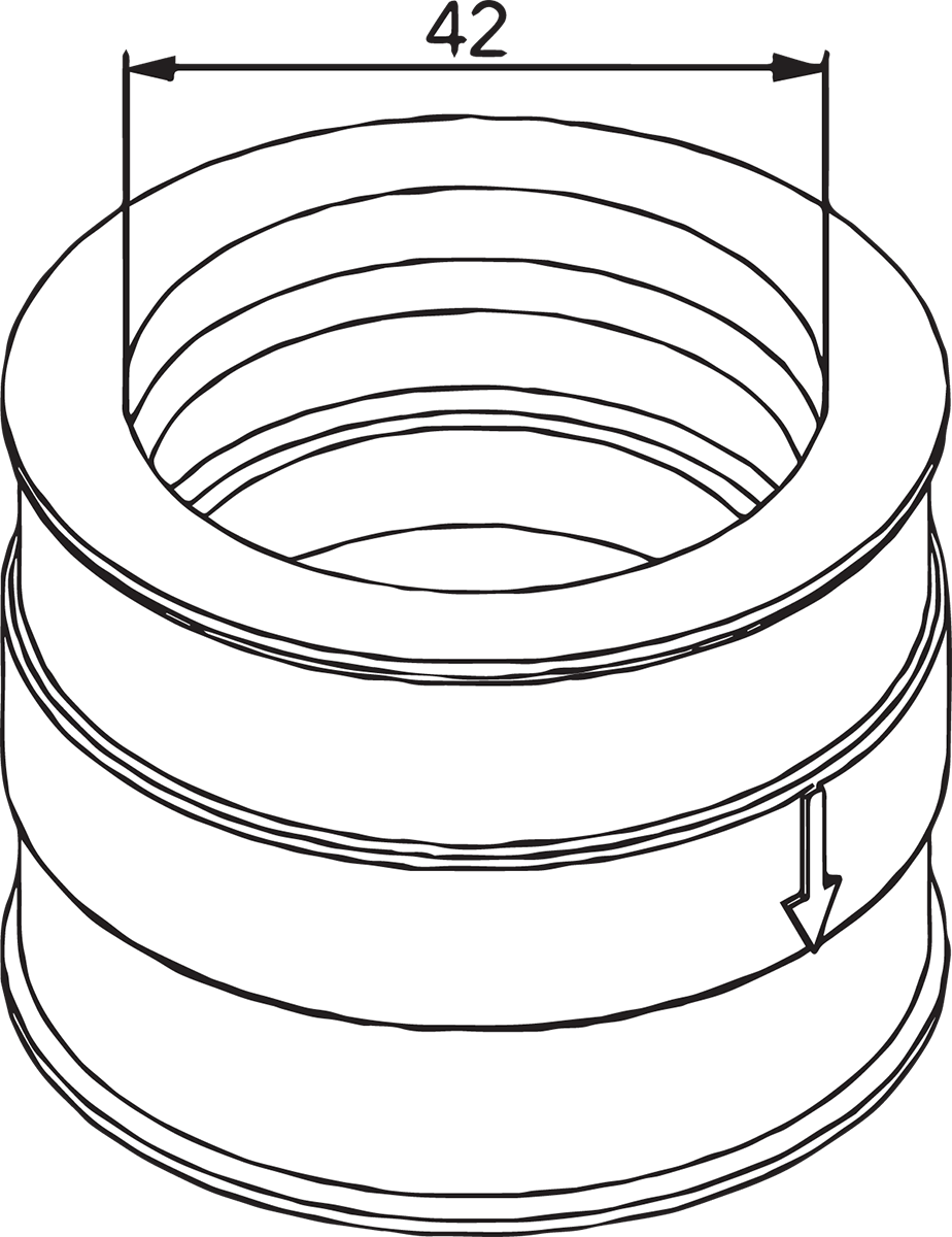 Parts Unlimited Carburetor Flange - Ski-Doo 07-100-10