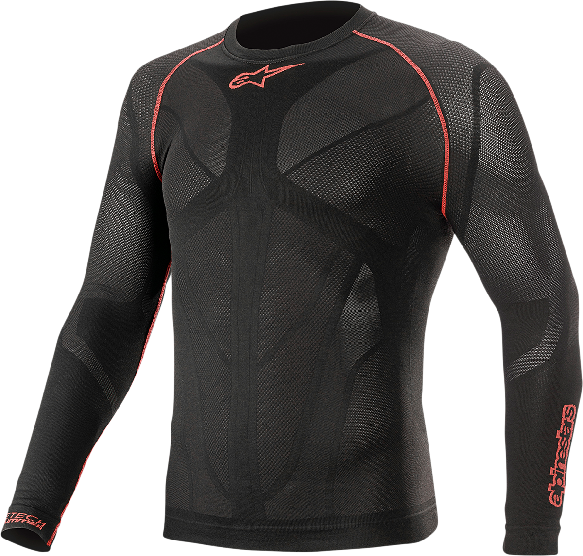 IN STOCK ALPINESTARS Ride Tech v2 Summer Long Sleeve Underwear Top - Black - XS/S 4752521-13-XS/S