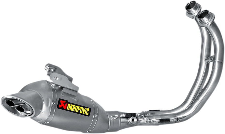 Escape de carrera AKRAPOVIC - Titanio MT-07/ FZ-07 2014-2023 S-Y7R1-HAFT 1810-2225 