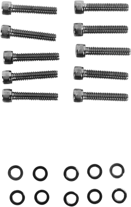 DRAG SPECIALTIES Bolt Kit - Knurled - Camshaft Cover MK373BK