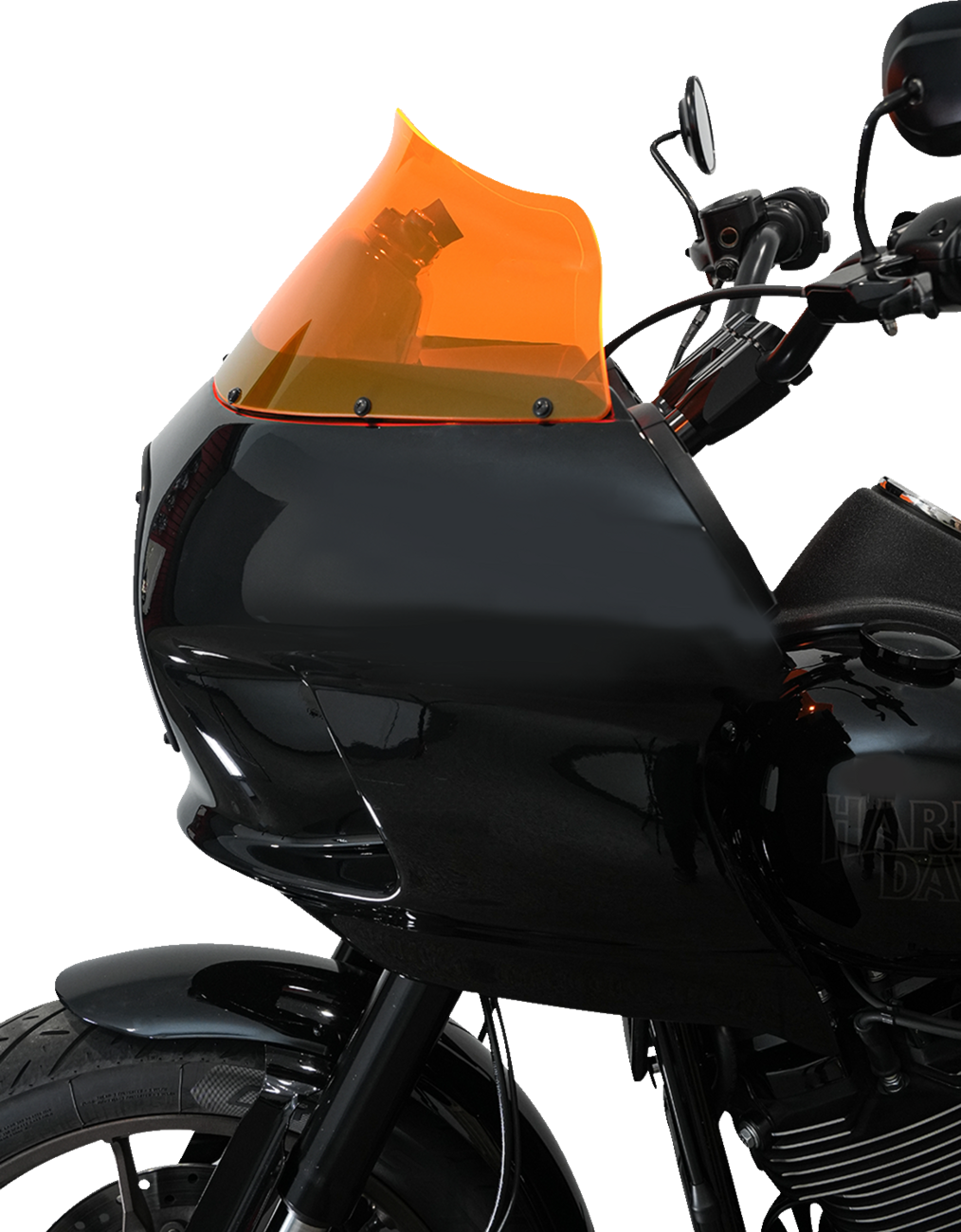 KLOCK WERKS Kolor Flare™ Windshield - 9" - Orange Ice - FXRP KWW-02-0608