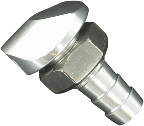 JETINETICS Fitting Bypass - 8mm - 90 Degree - Polished 5020-8