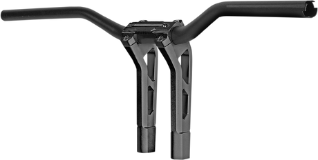 PERFORMANCE MACHINE (PM) Handlebar Assembly - External Wiring - Black Ops 0208-2186M-SMB