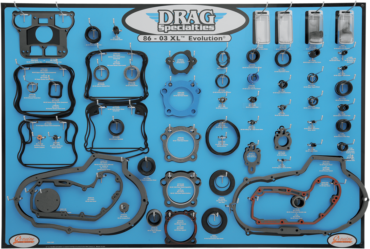 DRAG SPECIALTIES Gasket Board - XL/EVO 0934-1667