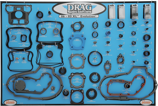 DRAG SPECIALTIES Gasket Board - XL/EVO 0934-1667