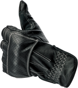 BILTWELL Borrego Gloves - Black/Cement - Small 1506-0104-302