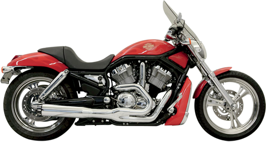 BASSANI XHAUST B1 2:1 Exhaust - Chrome 1V18R