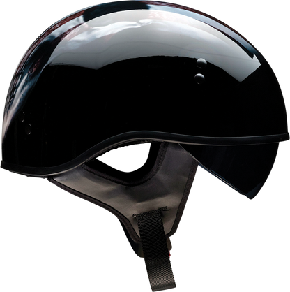 Z1R Vagrant Helmet - USA Skull - Black - Small 0103-1308