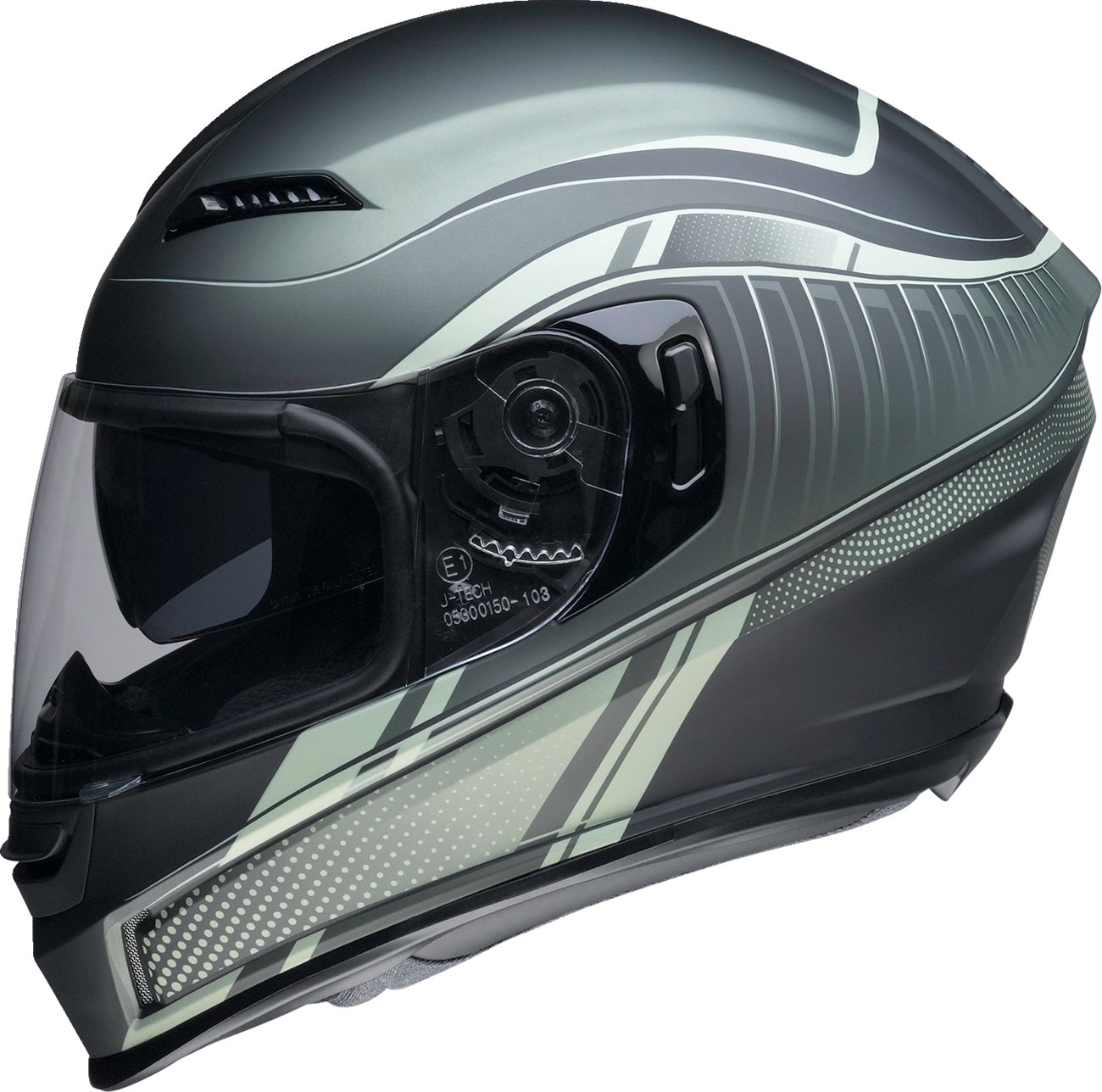 Z1R Jackal Helmet - Dark Matter - Green - XS 0101-14855