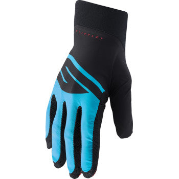 SLIPPERY Flex Lite Gloves - Aqua/Black - XS 3260-0450