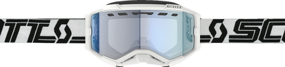 SCOTT Fury Snow Goggles - White/Black - Blue 278605-1035107