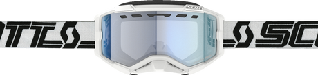 SCOTT Fury Snow Goggles - White/Black - Blue 278605-1035107