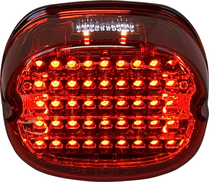 CUSTOM DYNAMICS Taillight - Top Window - Red CD-TL-TW-R