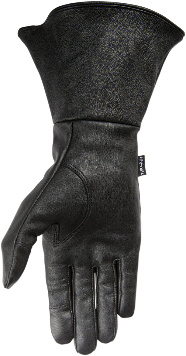 THRASHIN SUPPLY CO. Siege Insulated Gauntlet Gloves - Black - Small SGI-01-08