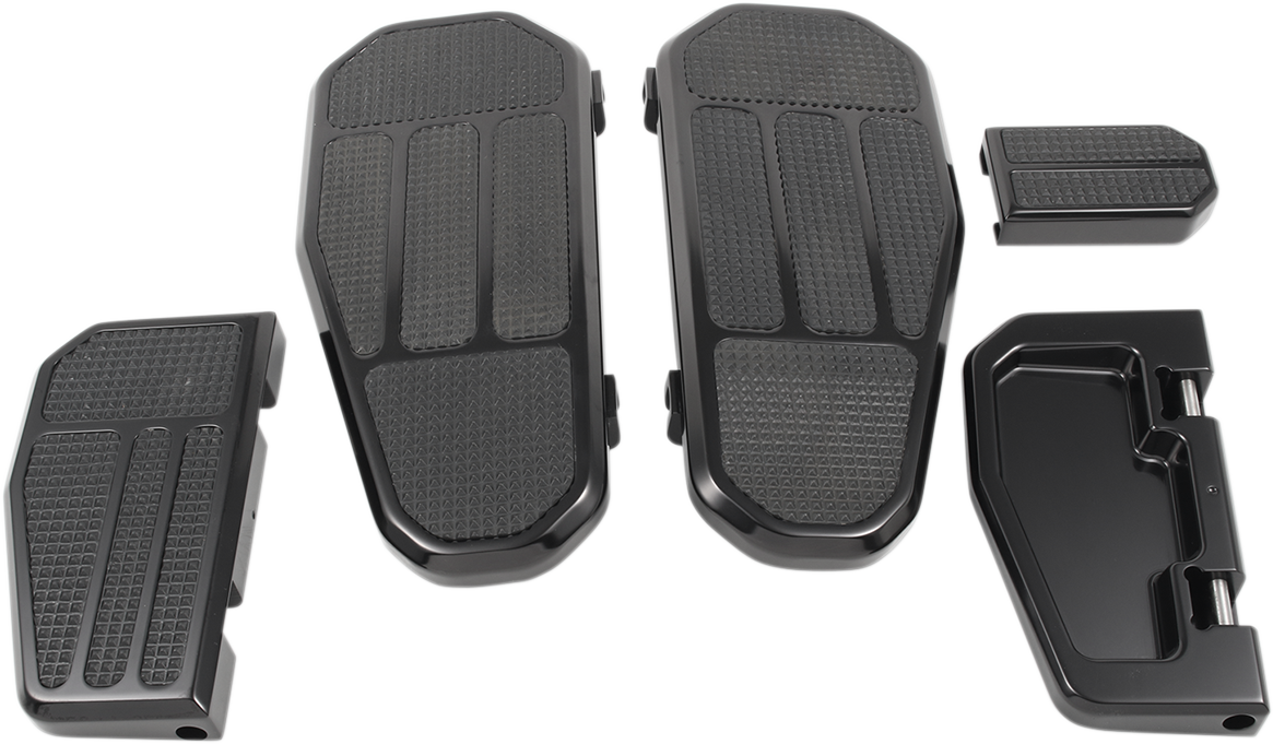 GMA ENGINEERING BY BDL Front/Rear Floorboard Kit - Black GMA-FB-200BK