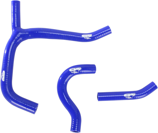 CV4 Radiator Hose Kit - Blue - Y-Piece SFSMBC247B