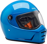 BILTWELL Lane Splitter Helmet - Gloss Tahoe Blue - Small 1004-129-502