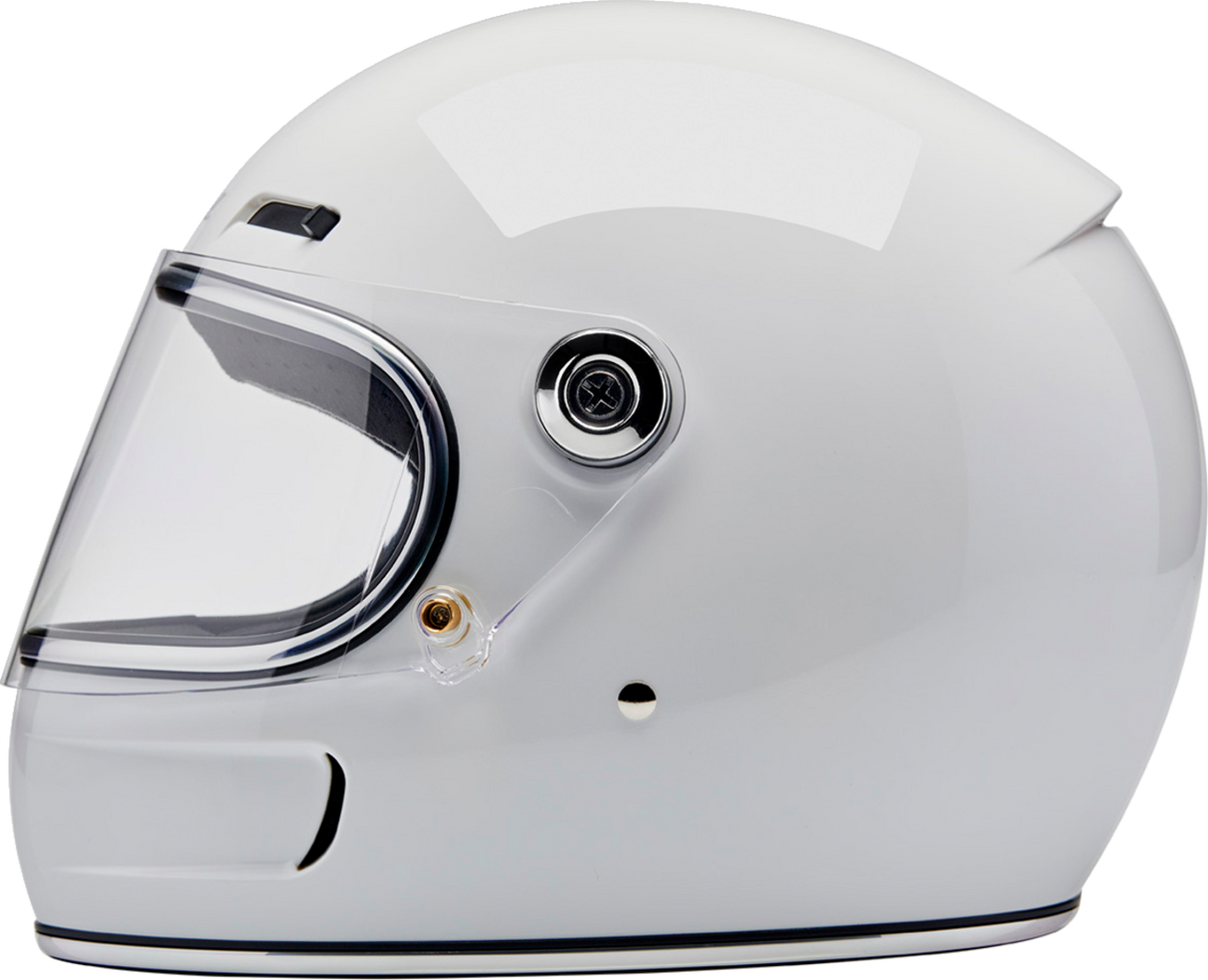 BILTWELL Gringo SV Helmet - Gloss White - Small 1006-104-502