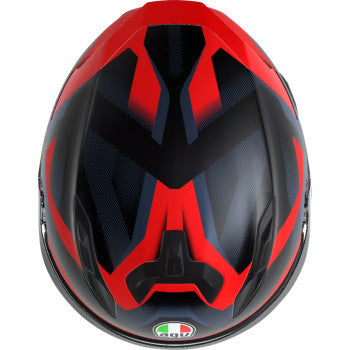 AGV Helmet K7 Glimpse Matte Black/Red Lg 2118399004-015-L