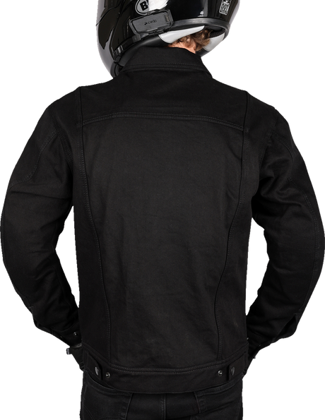 THRASHIN SUPPLY CO. Highway v2 Denim Riding Jacket - Black - 3XL TMJ-10-13