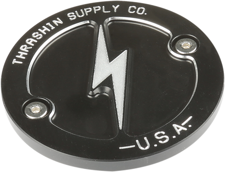 THRASHIN SUPPLY CO. Points Cover - Dished Black TSC-3027-4