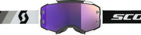 SCOTT Fury Goggle - Premium Black/White - Purple Chrome 272828-7702281