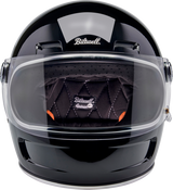 BILTWELL Gringo SV Helmet - Gloss Black - Large 1006-101-504