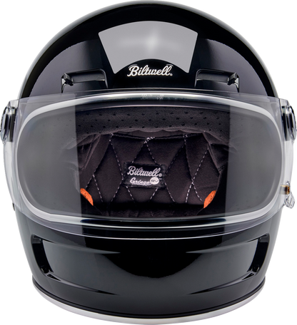 BILTWELL Gringo SV Helmet - Gloss Black - Large 1006-101-504