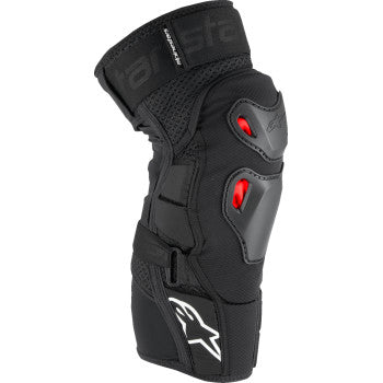 ALPINESTARS Bionic Pro Plasma Knee Protectors - Black/Red/White - L/XL  6503125-132-LXL