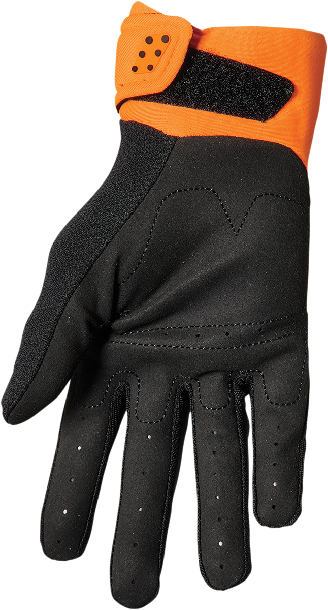 THOR Spectrum Gloves - Orange/Black - Small 3330-6844