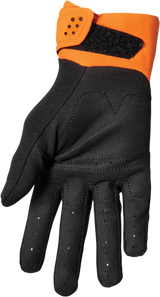 THOR Youth Spectrum Gloves - Orange/Black - Small 3332-1614