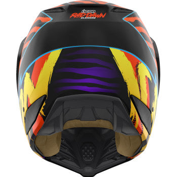 ICON Elsinore™ Helmet - Rad Dawn - Orange - Large 0104-3348