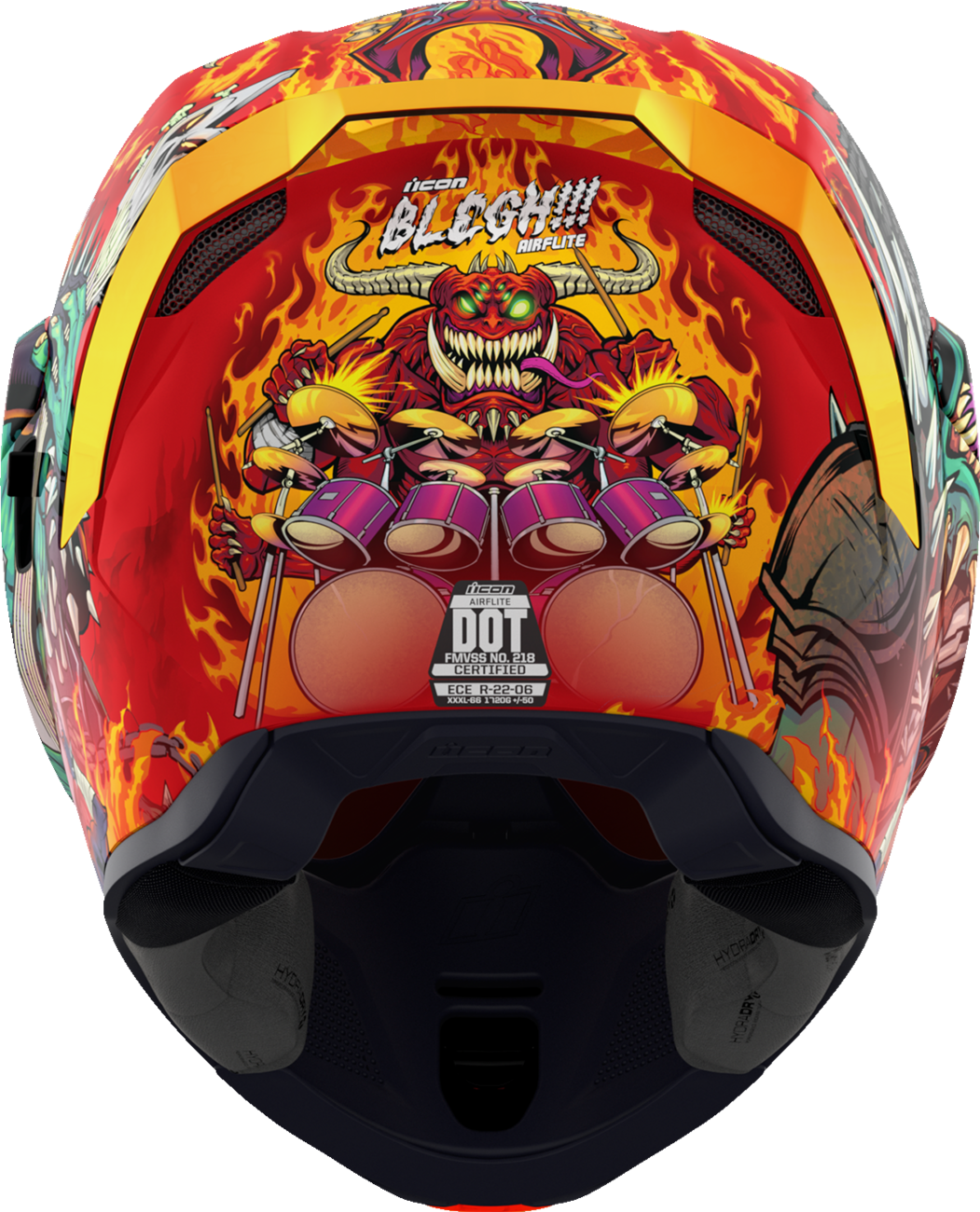 ICON Airflite™ Helmet - Blegh - MIPS® - Red - XL 0101-16925