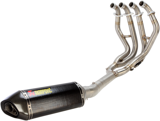 Escape de carrera AKRAPOVIC - Acero inoxidable/Fibra de carbono GSX 1300 R Hayabusa 2008-2020 S-S13R2-RC 1810-1517 