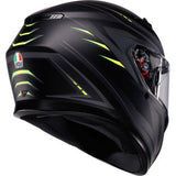 IN STOCK AGV Helmet K3 Syth Matte Black/Yellow Fluo Md 2118381004-026-M