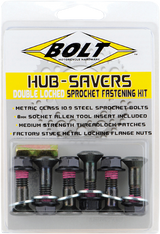 BOLT Sprocket Bolt - Black - 6-Pack 2008-HS.B