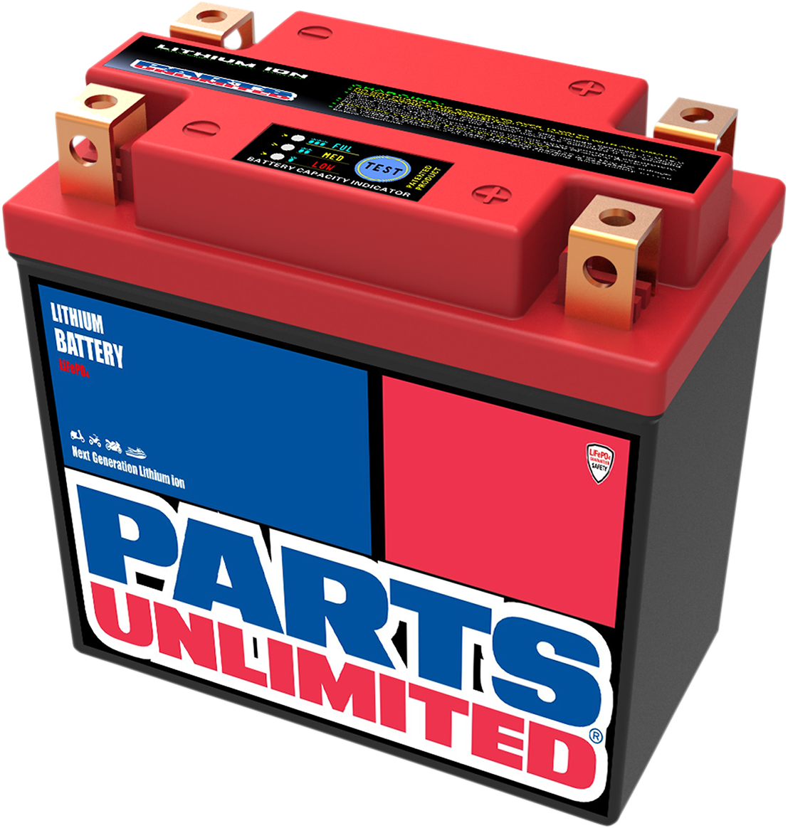 Parts Unlimited Li-Ion Battery - Hjtx14ahq-Fp Hjtx14ahq-Fp